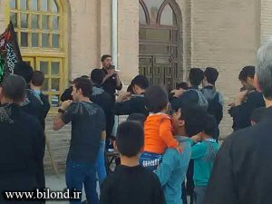عزاداری هیات قمر بنی هاشم در کاخک