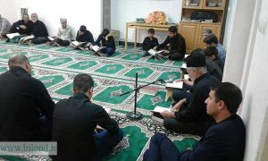 جلسه قرات قران فاطمیه بیلند(مشهدمقدس)