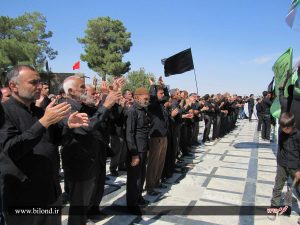 عزاداری هیات های بیلند در بارگاه امام زاده محمد عابد کاخک عکاس: مرتضی سبک رو