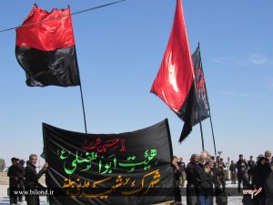عزاداری هیات های بیلند در بارگاه امام زاده محمد عابد کاخک عکاس: مرتضی سبک رو