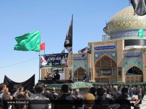 عزاداری هیات های بیلند در بارگاه امام زاده محمد عابد کاخک عکاس: مرتضی سبک رو