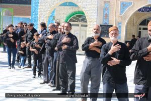 عزاداری هیات های بیلند در بارگاه امام زاده محمد عابد کاخک عکاس: علی ازقندی