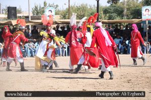 آئین تعزیه‌خوانی روستای بیلند محرم 1397 عکاس: علی ازقندی