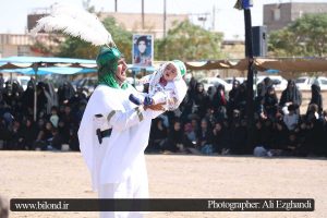 آئین تعزیه‌خوانی روستای بیلند محرم 1397 عکاس: علی ازقندی