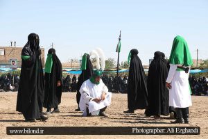 آئین تعزیه‌خوانی روستای بیلند محرم 1397 عکاس: علی ازقندی