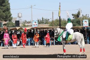 آئین تعزیه‌خوانی روستای بیلند محرم 1397 عکاس: علی ازقندی