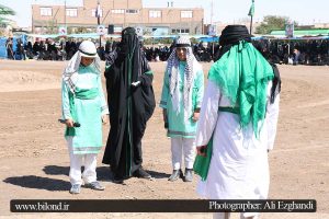آئین تعزیه‌خوانی روستای بیلند محرم 1397 عکاس: علی ازقندی