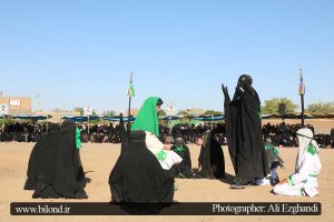 آئین تعزیه‌خوانی روستای بیلند محرم 1397 عکاس: علی ازقندی