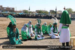 آئین تعزیه‌خوانی روستای بیلند محرم 1397 عکاس: علی ازقندی