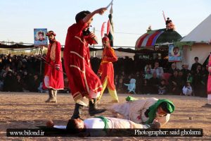 آئین تعزیه‌خوانی روستای بیلند محرم 1397 عکاس: سعید غلامی مندی