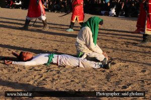 آئین تعزیه‌خوانی روستای بیلند محرم 1397 عکاس: سعید غلامی مندی
