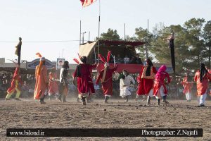 آئین تعزیه‌خوانی روستای بیلند محرم 1397 عکاس: خانم نجفی