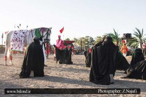 آئین تعزیه‌خوانی روستای بیلند محرم 1397 عکاس: خانم نجفی