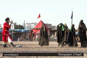 آئین تعزیه‌خوانی روستای بیلند محرم 1397 عکاس: خانم نجفی