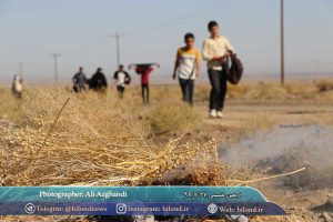 اربعین حسینی در جاده گناباد-کاخک