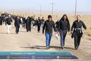 اربعین حسینی در جاده گناباد-کاخک