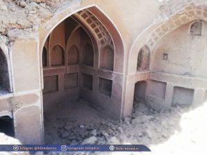 تخریب تنها برج و باروی تاریخی بیلند در سایه بی توجهی مسیئولین و ناآگاهی مالکین