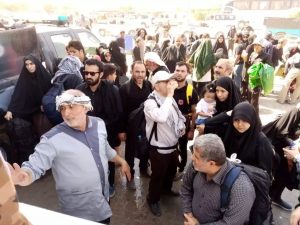 ایستگاه صلواتی توسط اهالی بیلند در شهر های نجف و کربلا موکب امام رضا علیه السلام