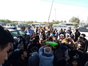 ایستگاه صلواتی توسط اهالی بیلند در شهر های نجف و کربلا موکب امام رضا علیه السلام