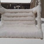 تصاویر اولین روز برفی زمستان 98 در بیلند