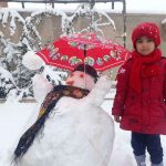 تصاویر اولین روز برفی زمستان 98 در بیلند