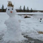 تصاویر اولین روز برفی زمستان 98 در بیلند