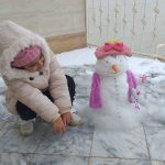 تصاویر اولین روز برفی زمستان 98 در بیلند