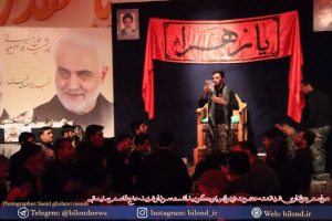 بزرگداشت سردار شهید سلیمانی در بیلند